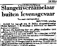 kranteknipsel gifslangenbeet